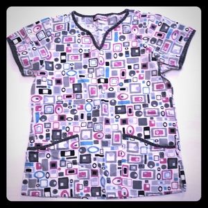 Scrub works women’s medium scrub top